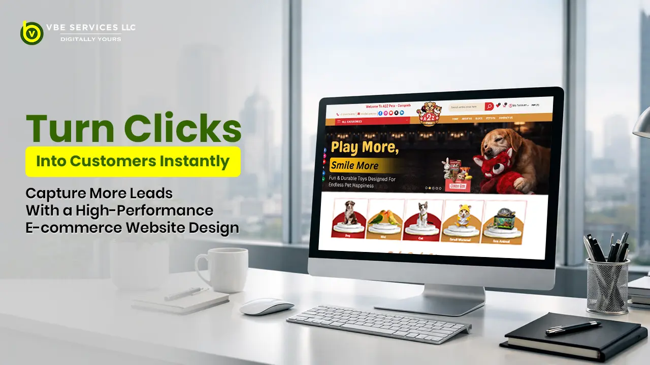 Capture More Leads with a High-Performance E-commerce Website Design