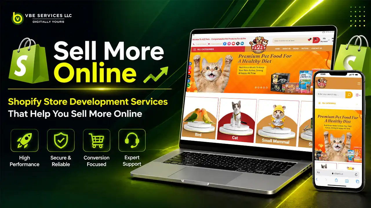 Shopify Store Development Services That Help You Sell More Online