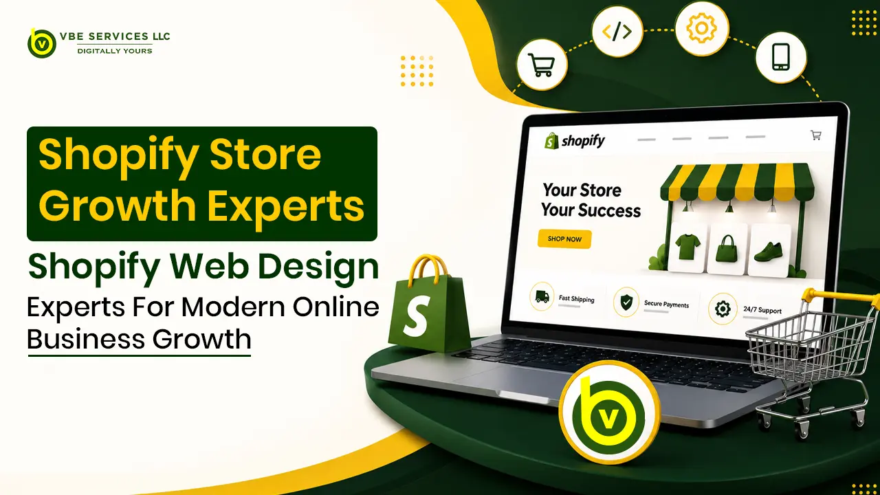 Shopify web design experts for modern online business growth
