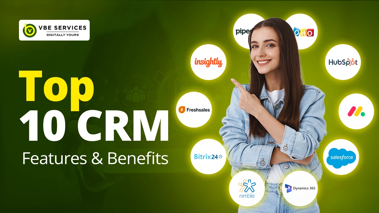 Top 10 CRM Solutions for Sales Reps in 2025: Features & Benefits