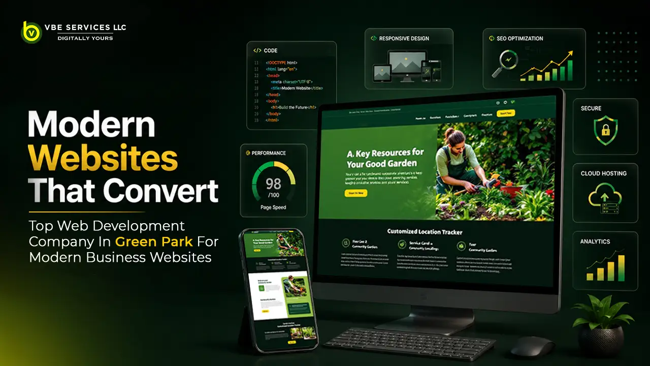 Top Web Development Company in Green Park for Modern Business Websites