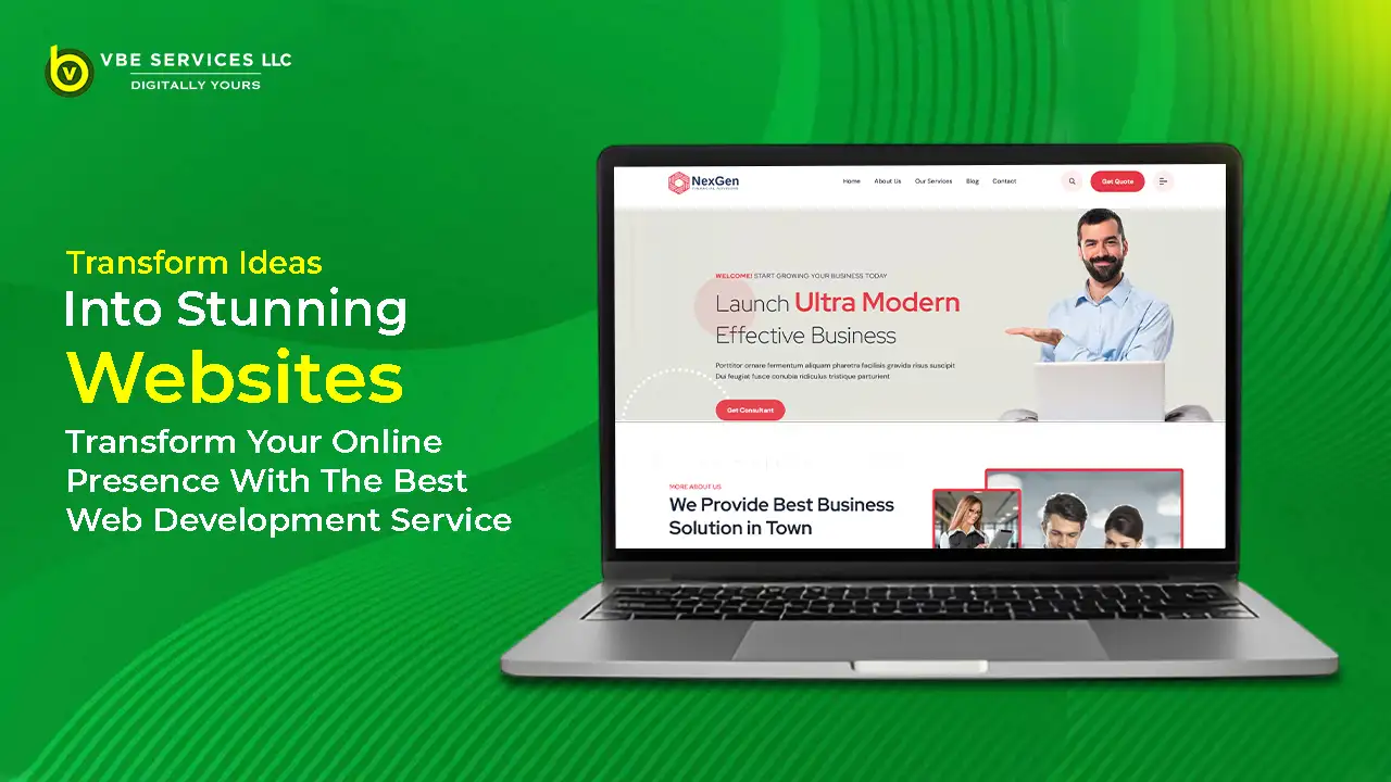 Transform Your Online Presence with the Best Web Development Service