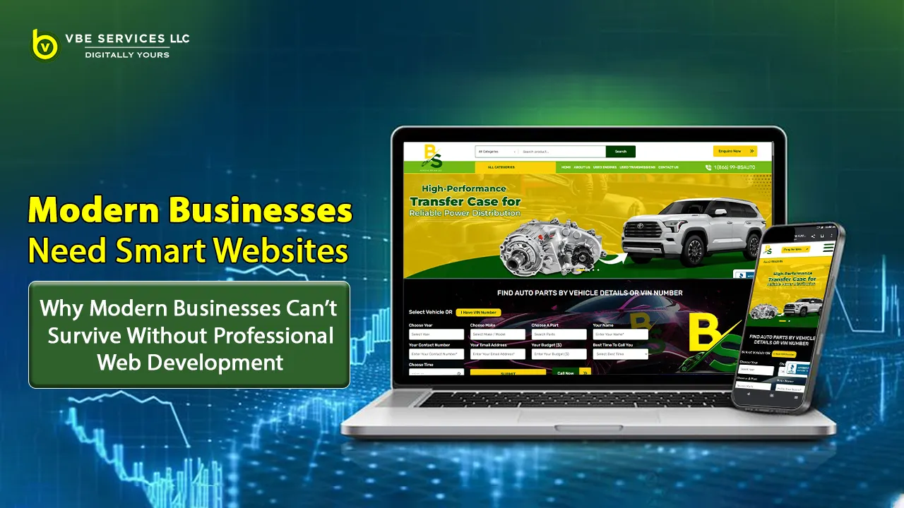 Why Modern Businesses Can’t Survive Without Professional Web Development