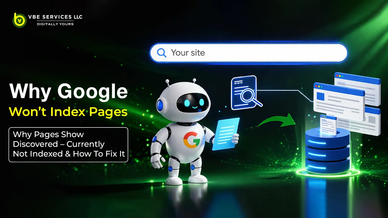 Why Pages Show “Discovered – Currently Not Indexed” & How to Fix It