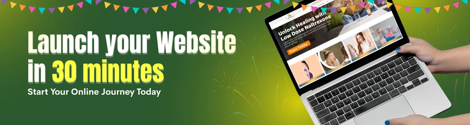 Get Website in just 30 minutes