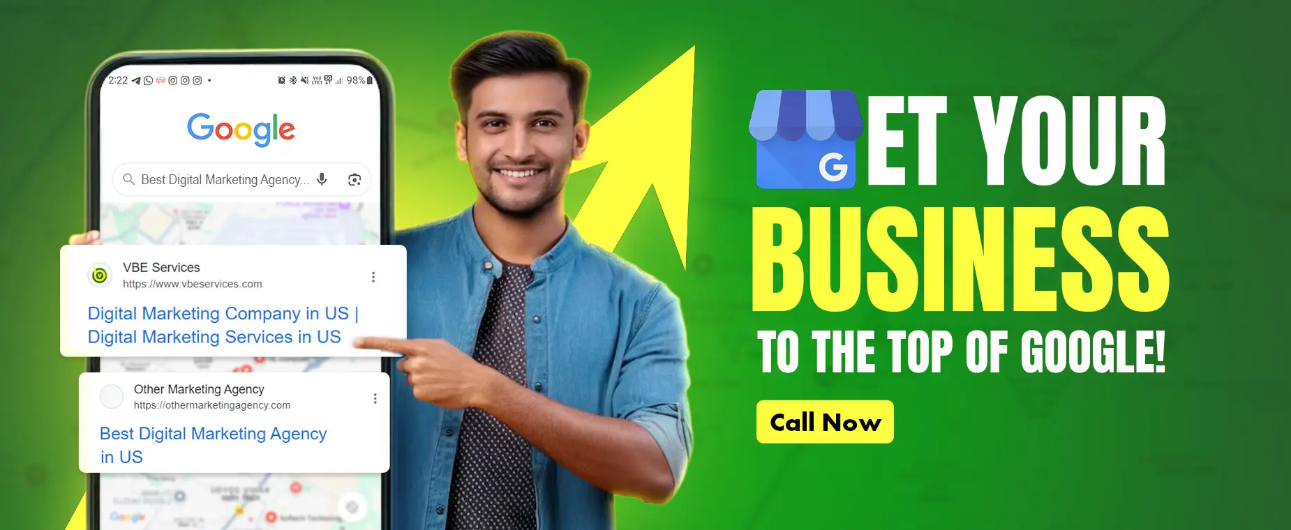 get your business top of the google