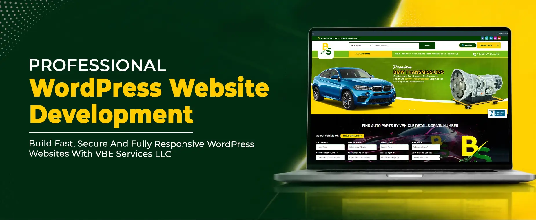 wordpress website development